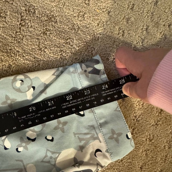 Braverest studios Louis Vuitton Blue and Gray Monogram Jacket M/L - Picture 10 of 13